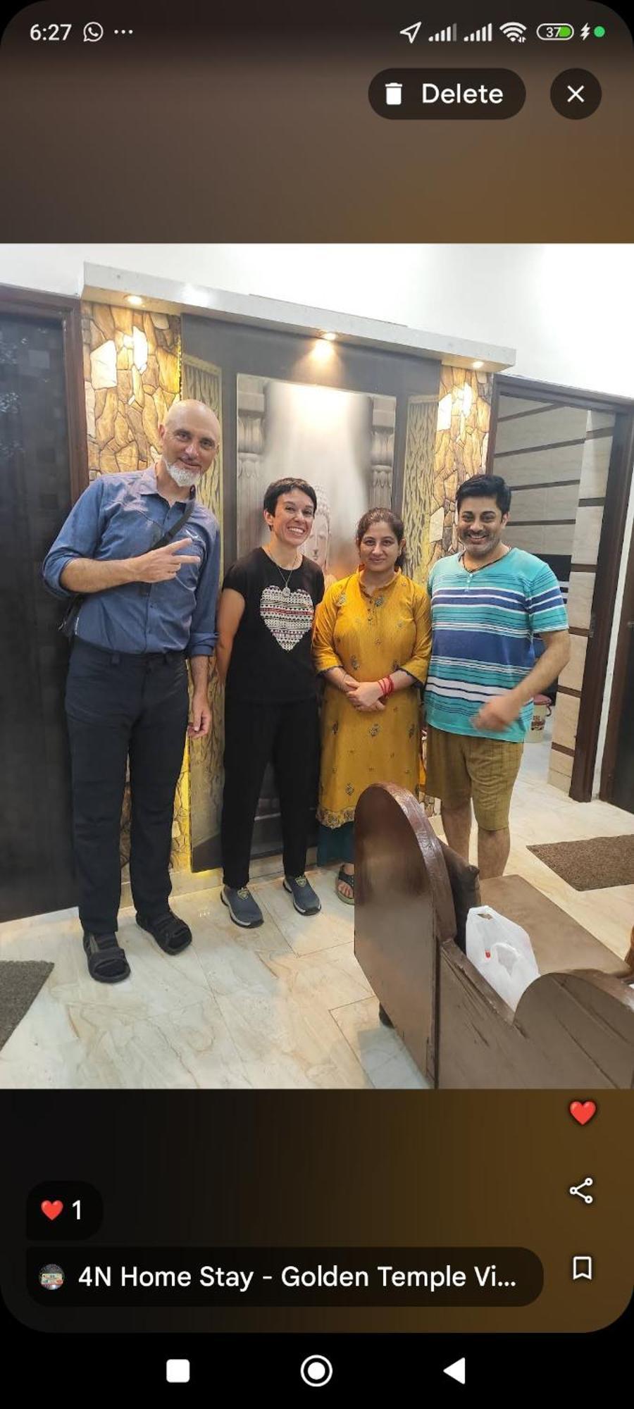 4N Homestay- Golden Temple View Amritsar Exterior photo
